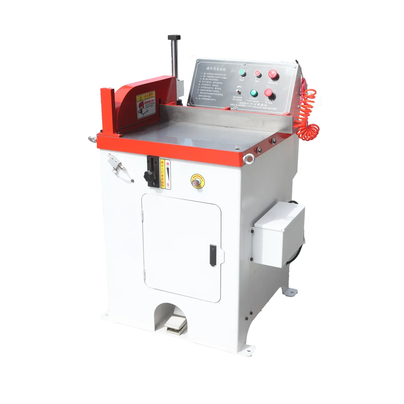 

Semi-automatic Electrical Clamping Cutting Ppedal Sawing Machine For Aluminum Profile Copper Profile PVC