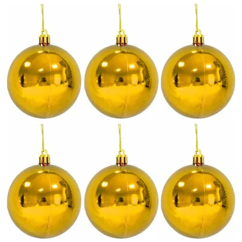 Happyland Christmas Tree Ornament 6 cm 18 S Gold