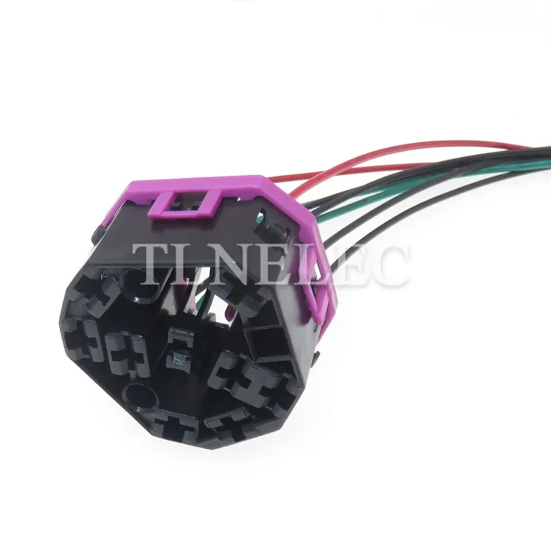 8 Pin Way Auto Ignition Switch Plug Car Power On Cable Socket With Wires For VW Audi 4A0971975