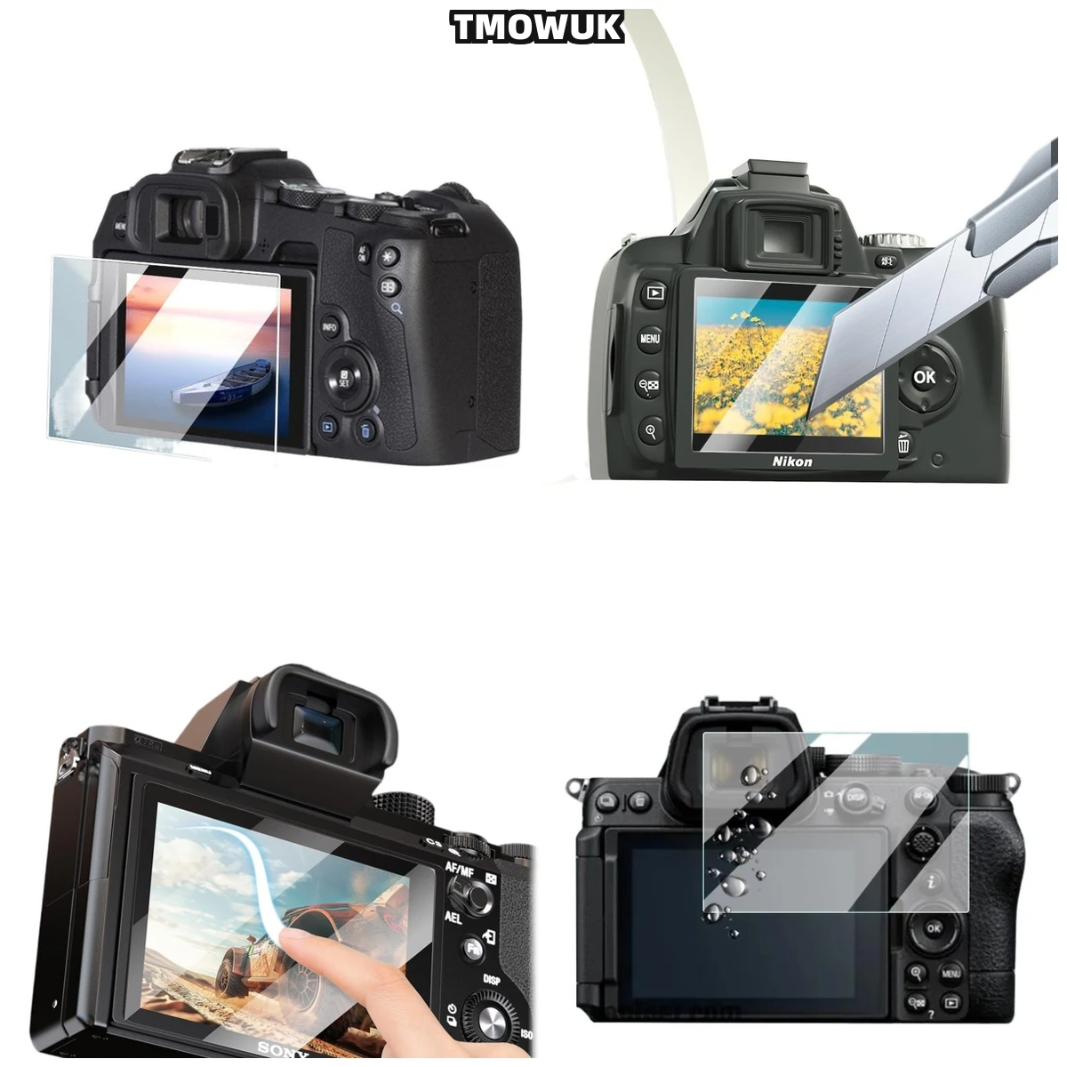 

​​For Nikon Z5 Z6 Z7 Z8 Z9 - Military Grade Anti-Glare Film, 9H Tempered Glass HD Camera Screen Protector​​
