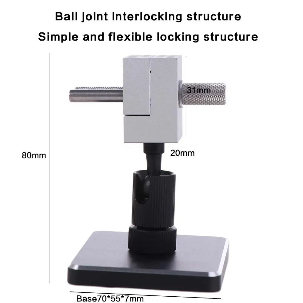 

Мини-настольные тиски из алюминиевого сплава, прецизионный зажим, модель сборки, 2 в 1, настольные тиски, съемные мини-тиски с 14 отверстиями, аксессуары «сделай сам»