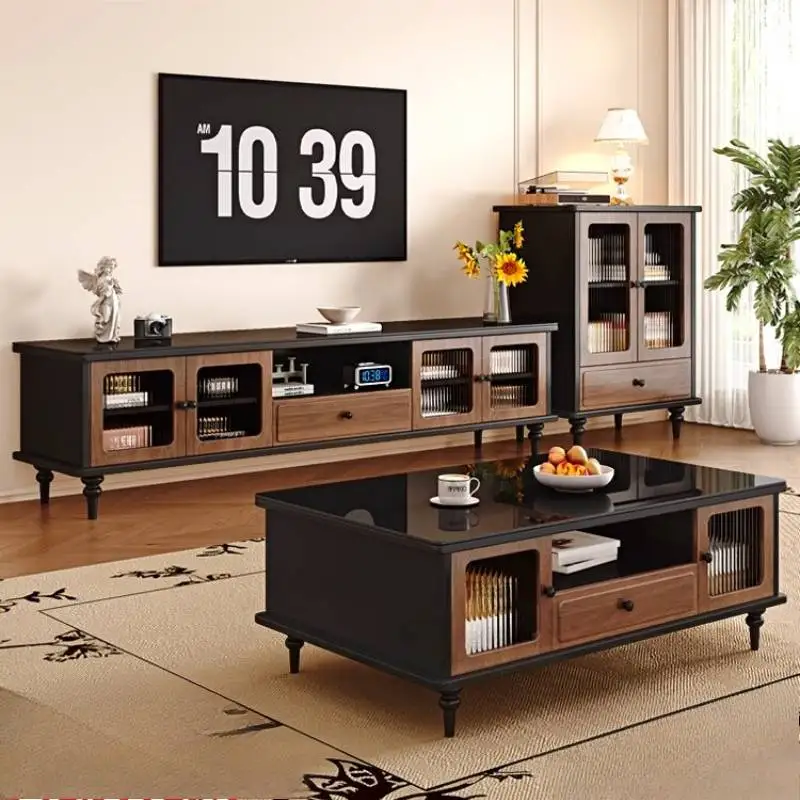 

Vintage Living Room Tv Cabinet Minimalist Nordic Designer Storage Tv Cabinet Apartments Display Szafka Pod Telewizor Furniture