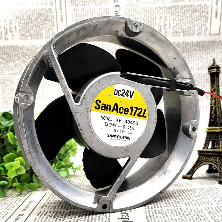 Новый оригинал XF-43400 24V 0.45A 17050 170*50 mm вентилятор