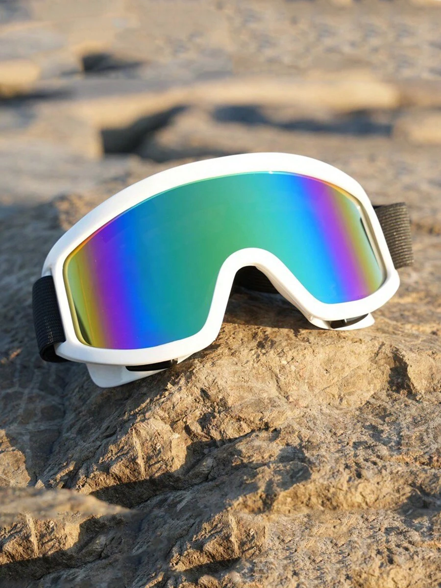 Safety goggles Motorcycle helmet Outdoor sports Windproof and dustproof Skiing and snowboarding goggles image 5