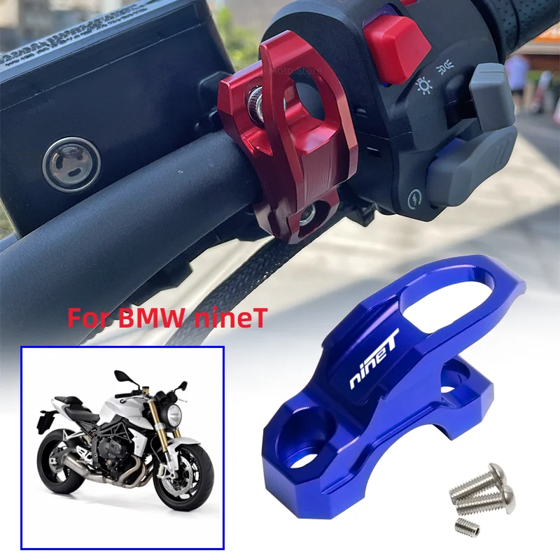 

For BMW R nineT RnineT Nine T Pure Scrambler Urban Motorcycle Brake Master Cylinder Bracket Bag Luggage Clamp Holder Helmet Hook