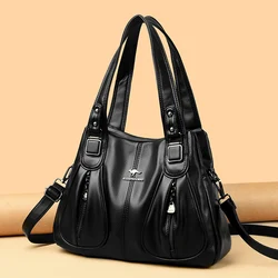 Luxury Handbags Women Bags Designer Large Capacity Crossbody Bags For Women 2024 New Shoulder Bag Real Leather Handbag Tote Bag