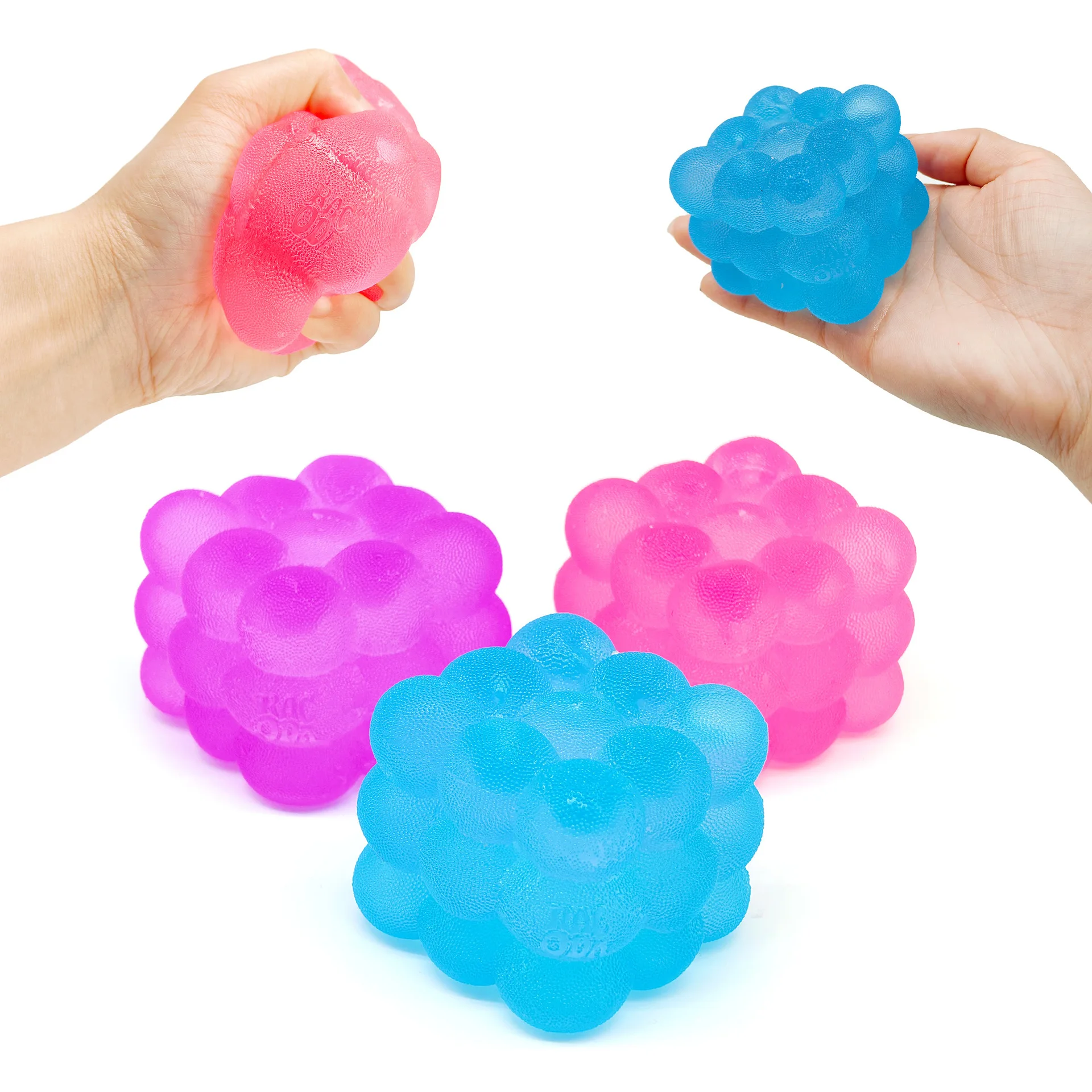 New three-dimensional candy kneading music adult Stress Relief Squeeze sensory Toys Decompression Simulation Cube Party Gift