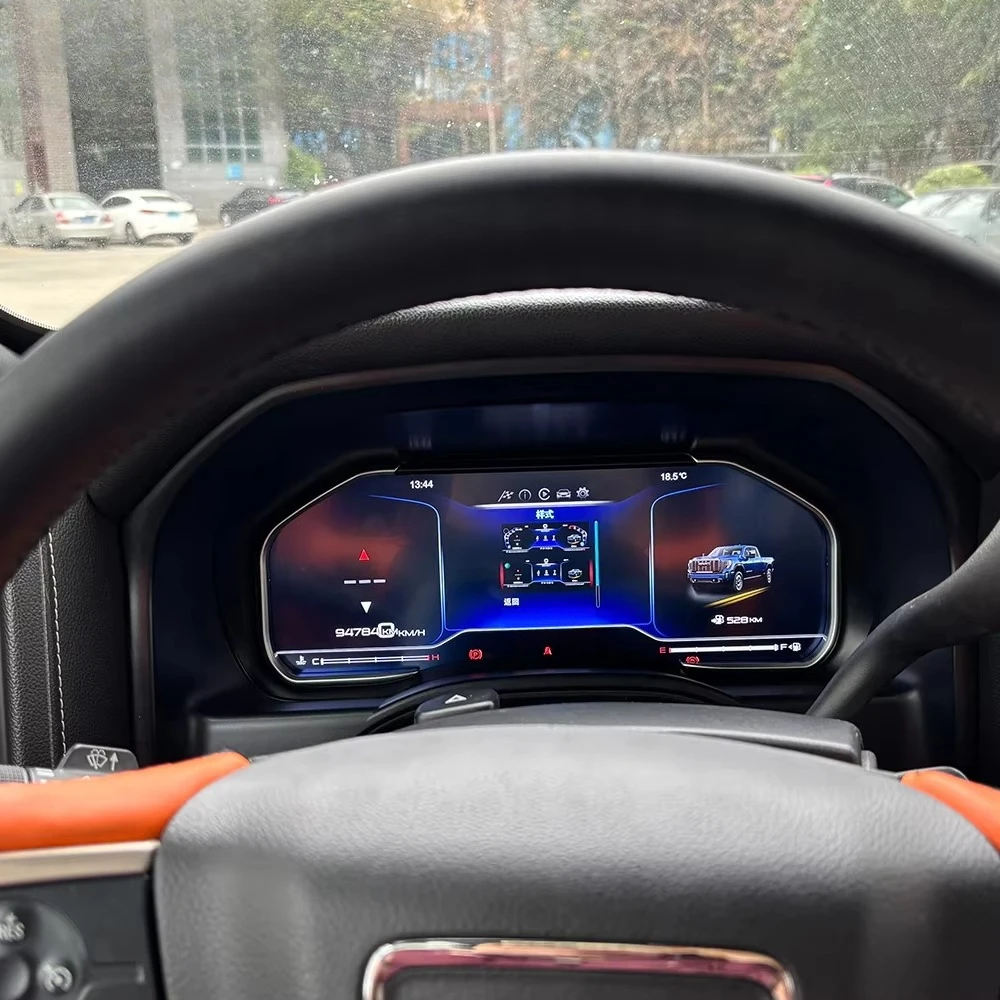 Cruscotto LCD Krando da 12,3 pollici per Silverado GMC Sierra 2013-2020 Pannello strumenti per cabina di pilotaggio virtuale a cluster digitale per auto