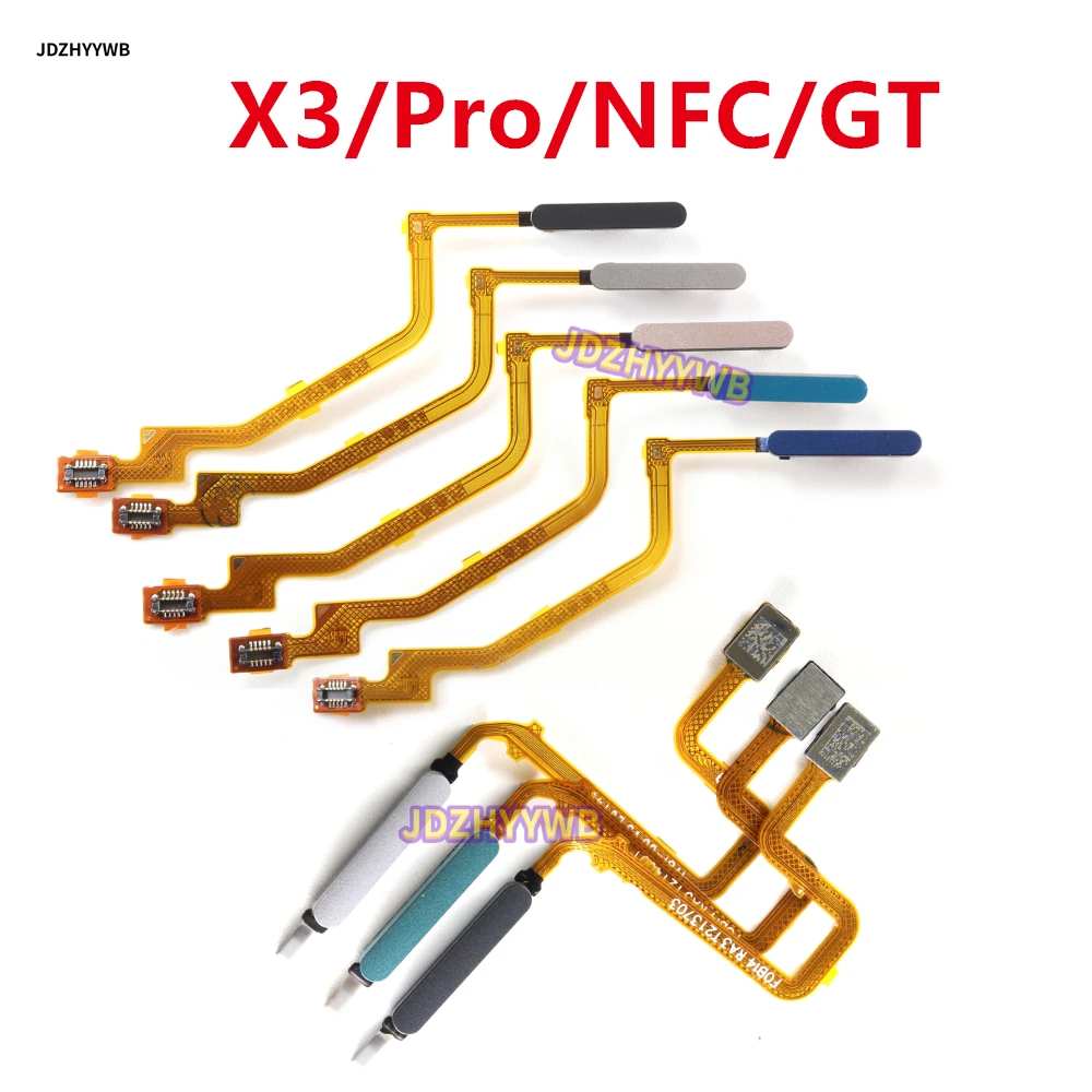 

For Xiaomi Poco X3 Pro NFC GT X3GT X3NFC X3Pro Fingerprint Sensor Scanner Touch ID Connect Motherboard home button Flex