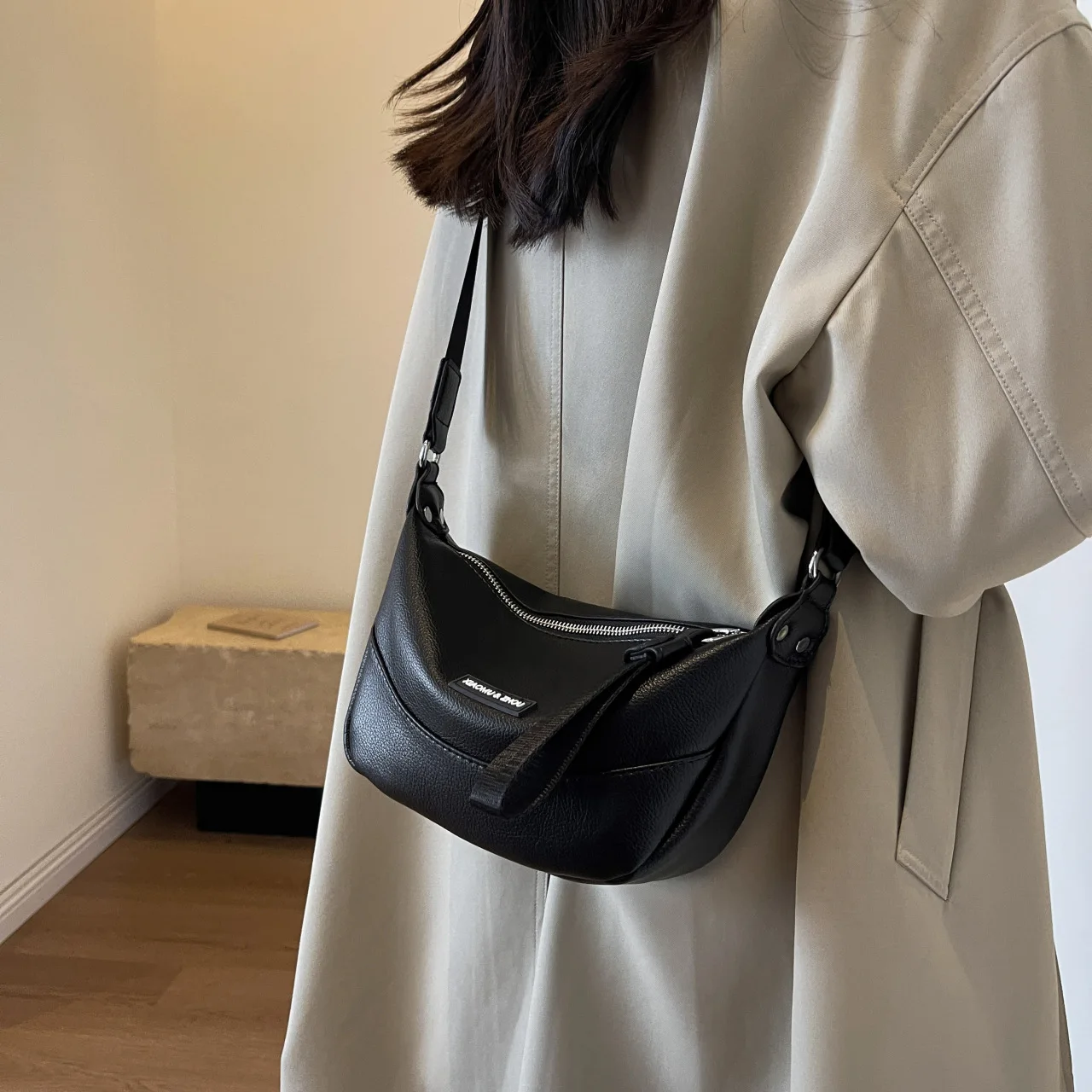 

2025 Vintage Inspired Bento Tote - Women's Single/Crossbody Purse, Soft PU Leather, Retro Chic Daily Bag, Small Size