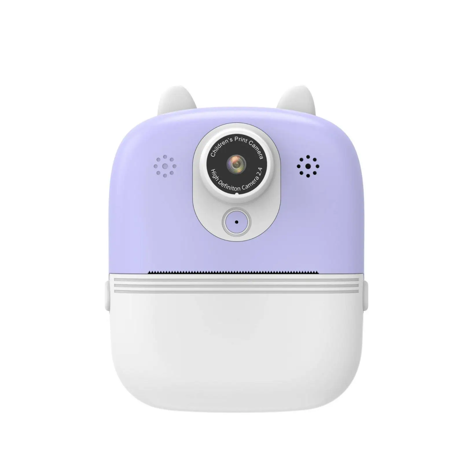 Miniature Children Instant Camera Twin Lens Print Camera Portable ABS Toy Camera for Kids Everyday Photography