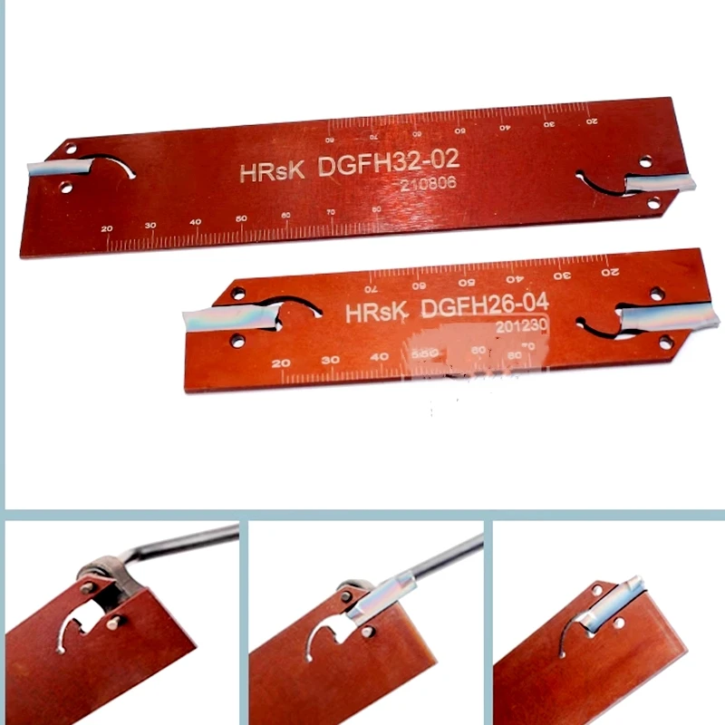 Imagem -05 - Corte Faca Board Tool Holder Grooving Cut-off Holder Lock Knife Wrench Inserir para Mgmn Carbide Smbb Dgfh262 Dgfh263 Dgfh32-2