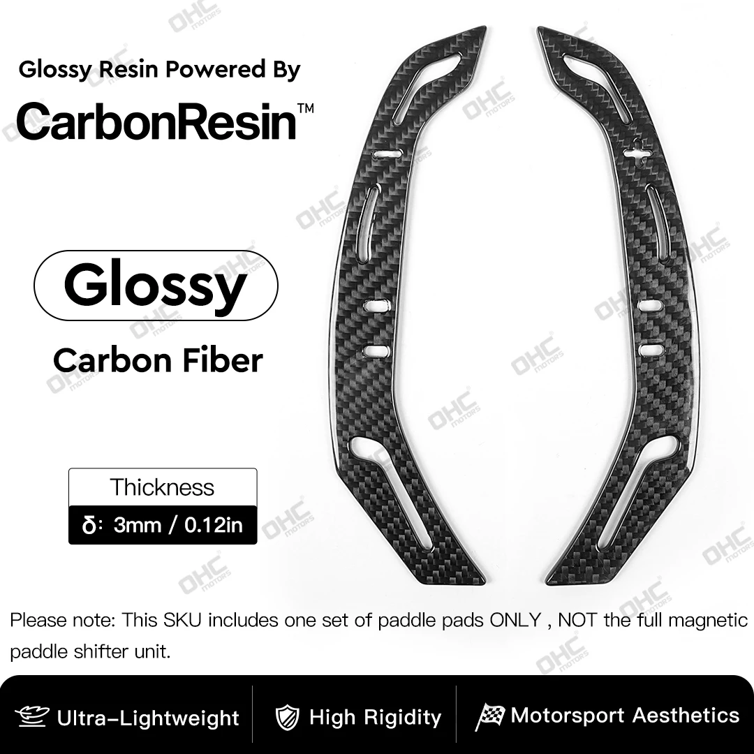 High-Performance Glossy Finish True Carbon Fiber Spare Blades No Base Stand Sleek Visual Appeal In Multiple Styles