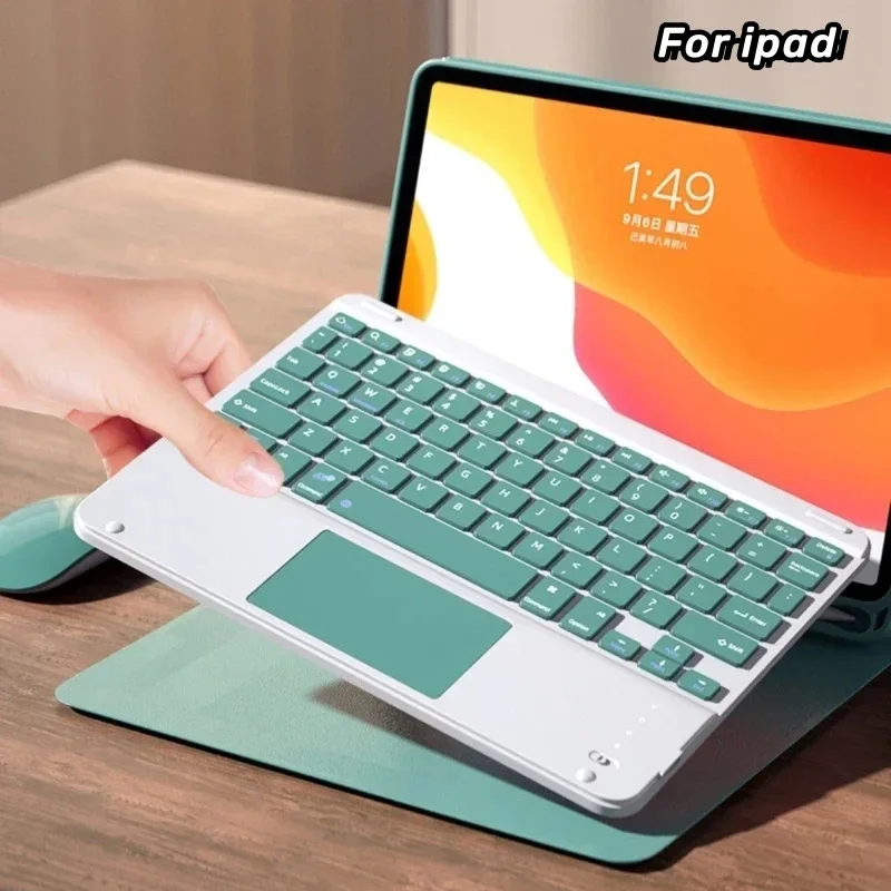 

Чехол для клавиатуры, для iPad 10 поколения 2022 10,9 Air 6 5 4 Pro 11 2024 7 8 9 Gen 10,2 Air 3 2 Pro 10,5 2021 5th 6th 9,7