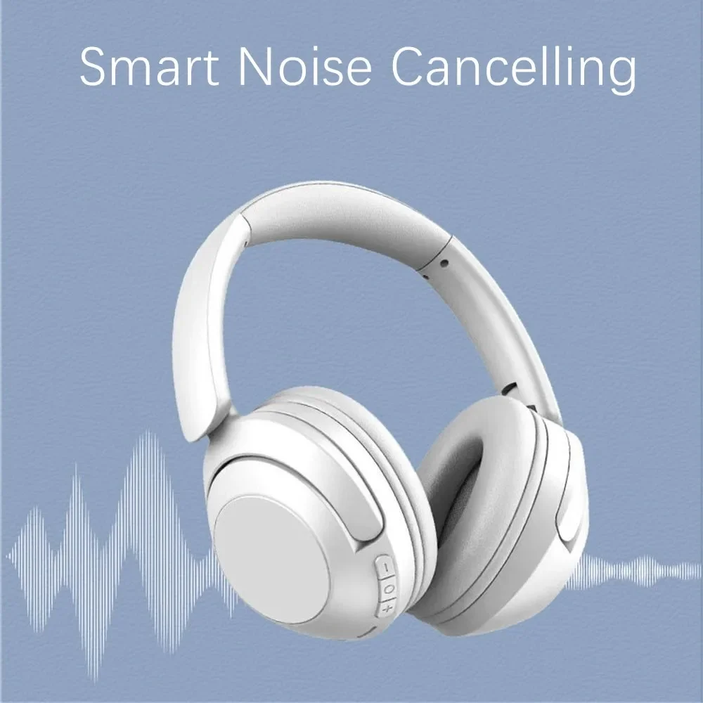 Shoumi-auriculares inalámbricos de 15 horas con Bluetooth 5,3, cascos grandes para TV, orejeras grandes giratorias con adaptador USB para televisión y PC