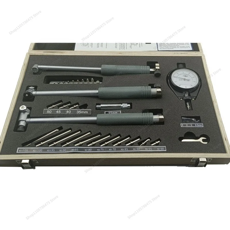 FOR High Precision Inner Diameter Gauge 18-160MM Inner Diameter Percentage Gauge Cylinder Gauge, Indicator