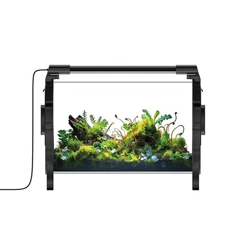 

Biological Ark Biological Culture Cabin Micro Landscape Tabletop Ornament High Borosilicate Glass LED Lighting