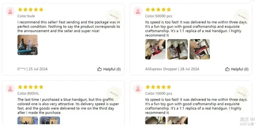 Imagen 2 del producto Pistola de juguete de bala suave Manual G17, pistola de aire de alta calidad, revista inferior, juego de deportes al aire libre láser, regalo para niños