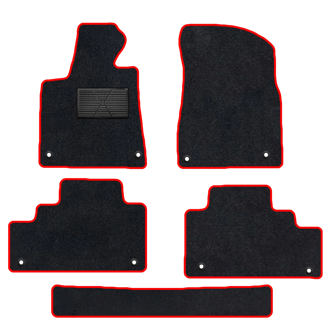 

Car Mats With Buttons For Lexus RX 2016–2022 AL20 6seat Car-Specific Mats Floor Mats