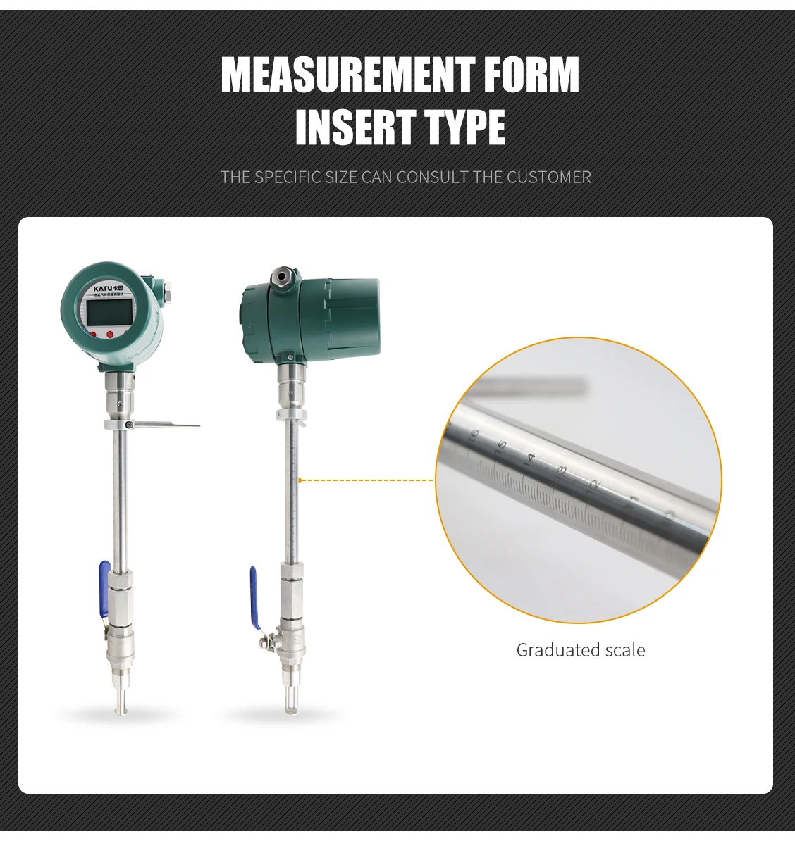 FM330 Thermal Mass Flow Sensor RS485 for Compressed Air Natural Gas Industrial Hot Gas Flow Meter