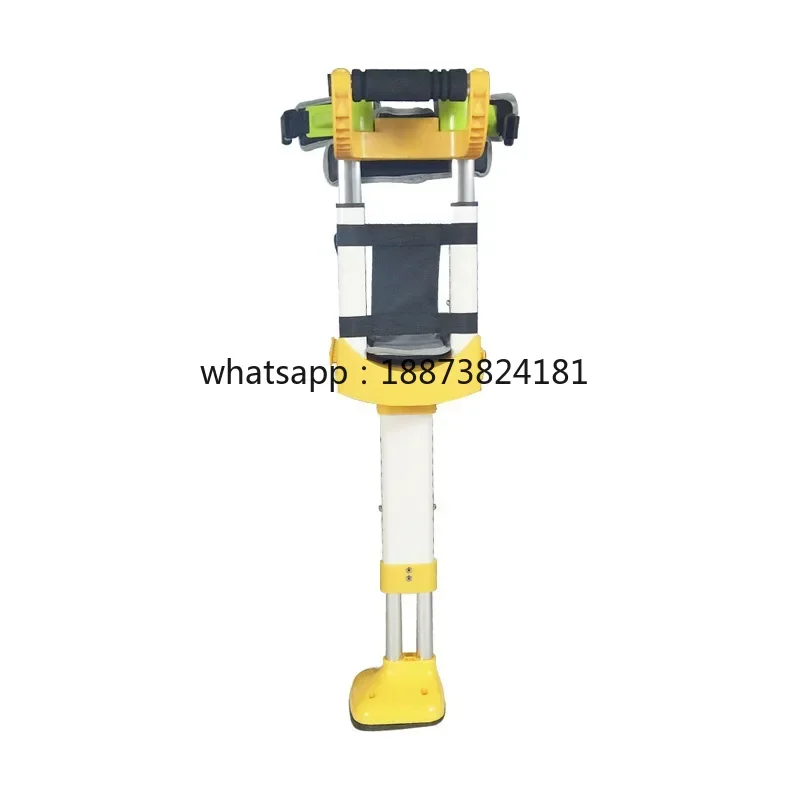High quality aluminum crutch adjustable fracture walker brace in knee for disable people fast shipping