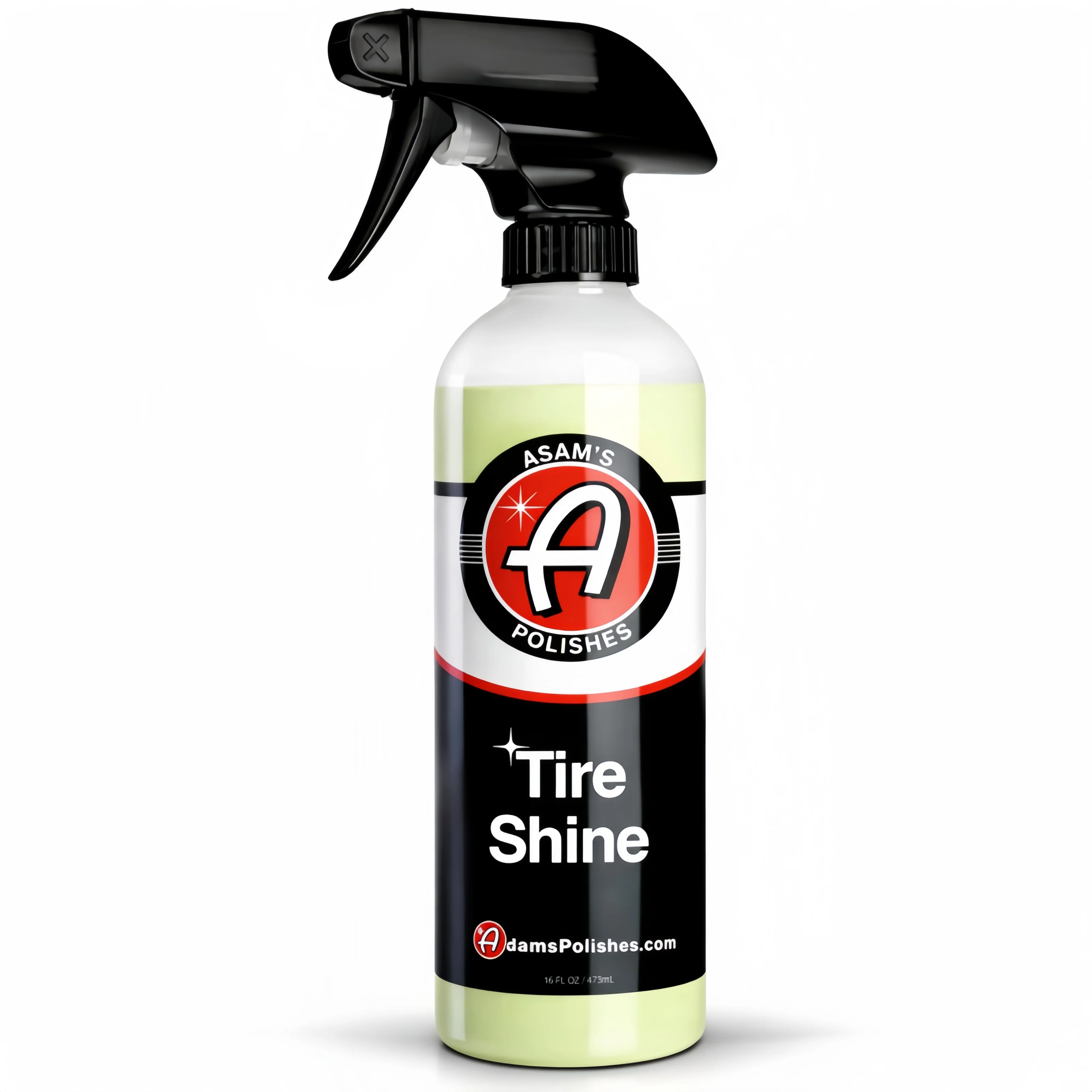 Premium Tire Shine 16oz – Deep Black Gloss Finish, UV Protection Tire Dressing, No Sling Formula