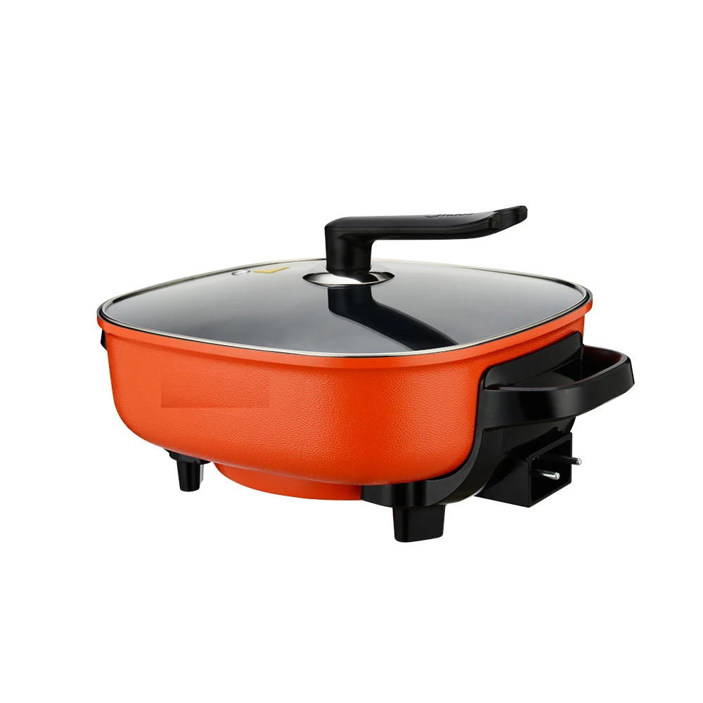 2025 New Electric Hot Pot Cooker Electric Chafing Dish Fasting Multi Cookers Big Capacity Frying Pots