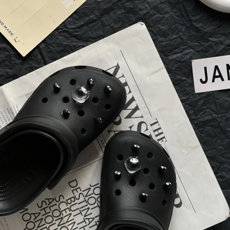 New JIBBITZ Cute Shoe Charms Set Cartoon Shoe Decoration Charms Charms for Sandals, Shoes, Bracelet Holiday Party Gift