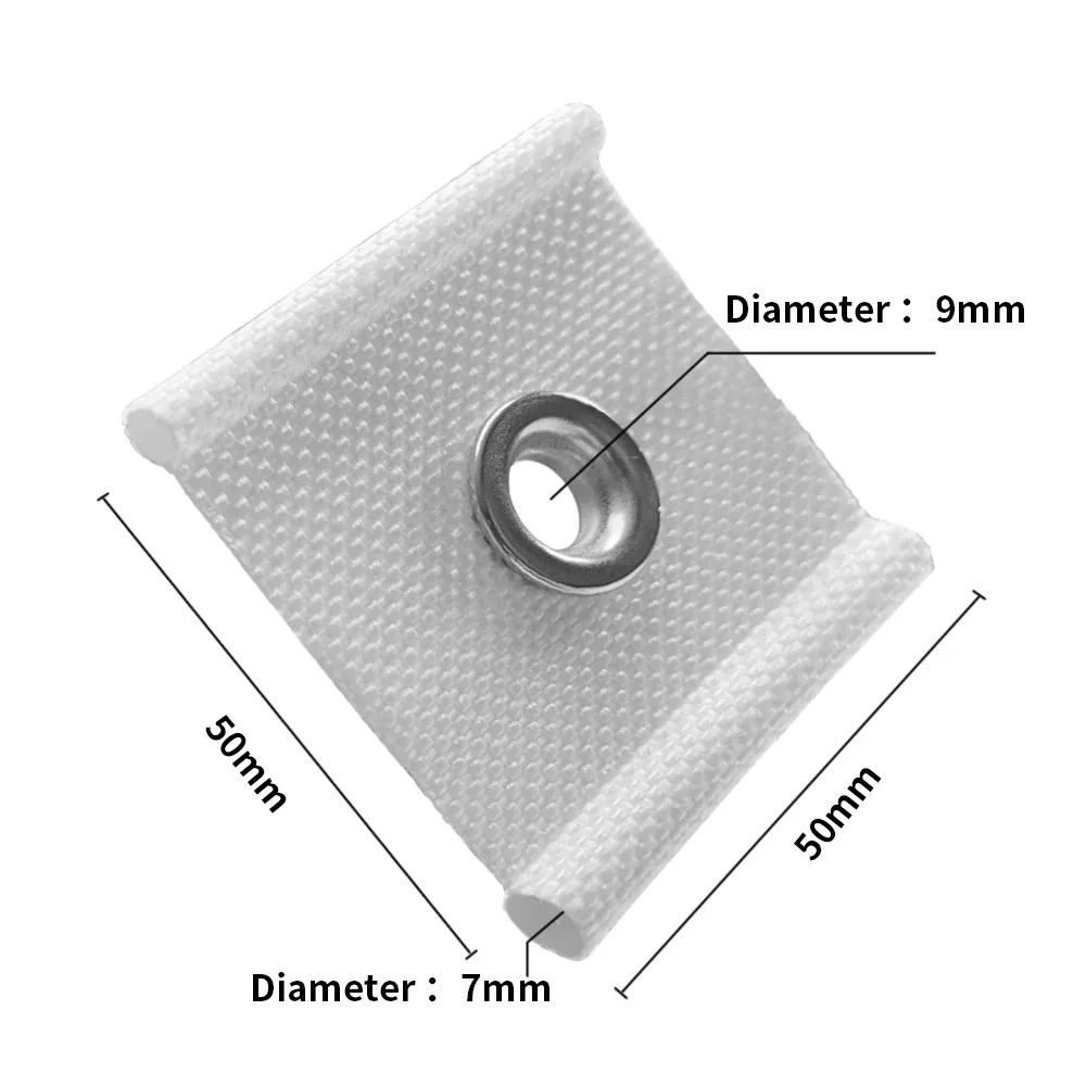 4/6 قطعة مقاطع السنانير RV المظلة هوك التخييم المظلة السنانير مقاطع خيمة الشماعات الشماعات الخفيفة مع ثقوب قافلة Camperb اكسسوارات