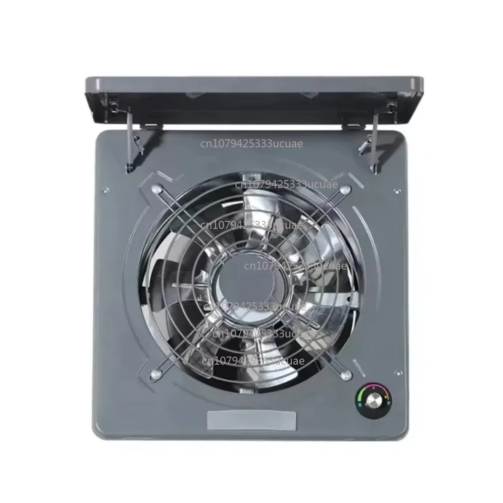 Kitchen Hood Exhaust Fan Electric Ball Bearings OEM Supported Cast Iron Inserts ODM Option for Industrial Use