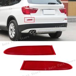 For BMW X3 F25 2011 2012 2013 Car Rear Bumper Brake Light SHell Tail Turn Signal Reflector Fog Lamp Cover