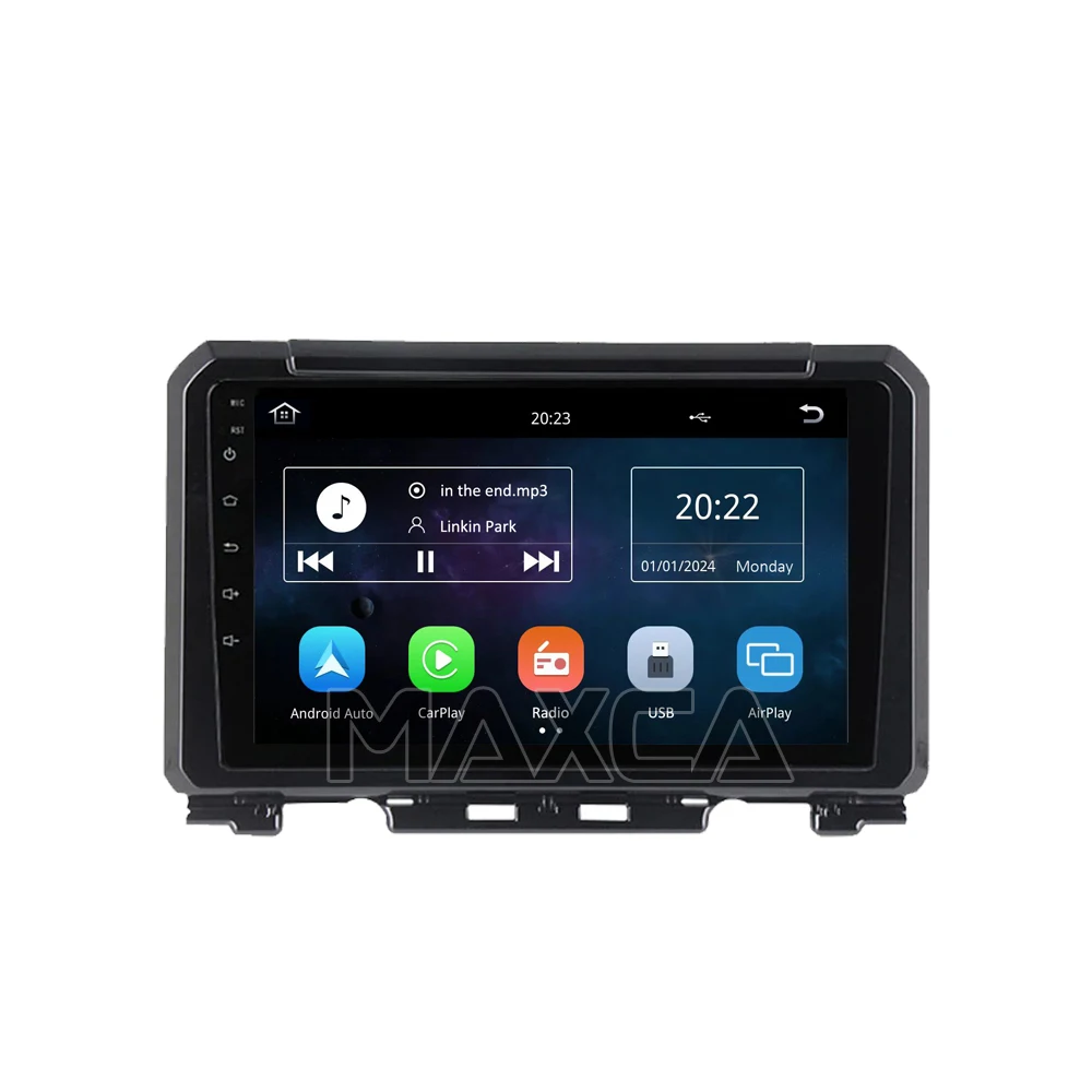 MAXCA 9 inch 2 din Wireless CarPlay Android auto Radio For Suzuki Jimny Multimedia Stereo Player