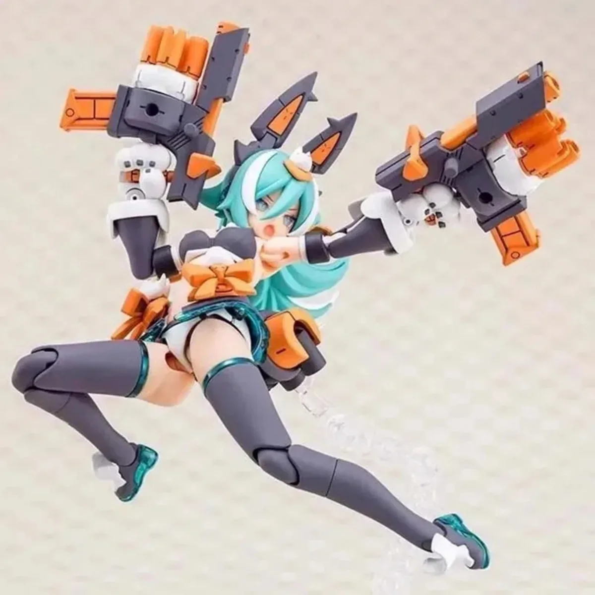 حقيقية Megami جهاز نموذج أطقم Puni Mofu Lang البدلة المتنقلة فتاة اللعب عمل الشكل التجمع نموذج هدية الاطفال هدية عيد الميلاد