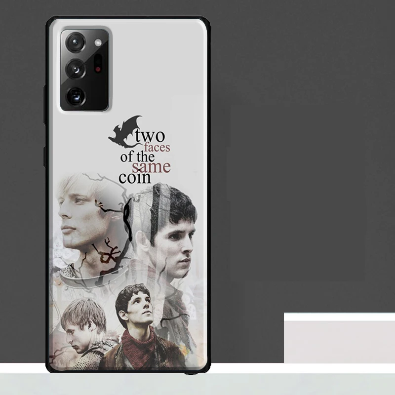 TV Series Merlin Case For Samsung Galaxy S22 S23 S21 Plus Note 10 20 Ultra S8 S9 S10 Plus S20 FE Back Cover