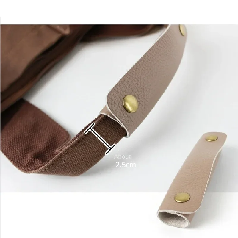 PU Leather Luggage Handle Protective Leather Case Wrap Soft Anti-stroke Stroller Shoulder Strap Pad Grip Cover Bag Accessories