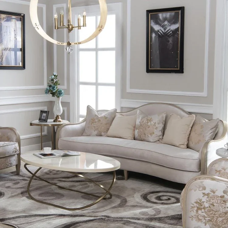 مجموعة أريكة قماشية لغرفة المعيشة في الفندق ذات جودة عالية تجارية وحديثة الأكثر مبيعًا #6