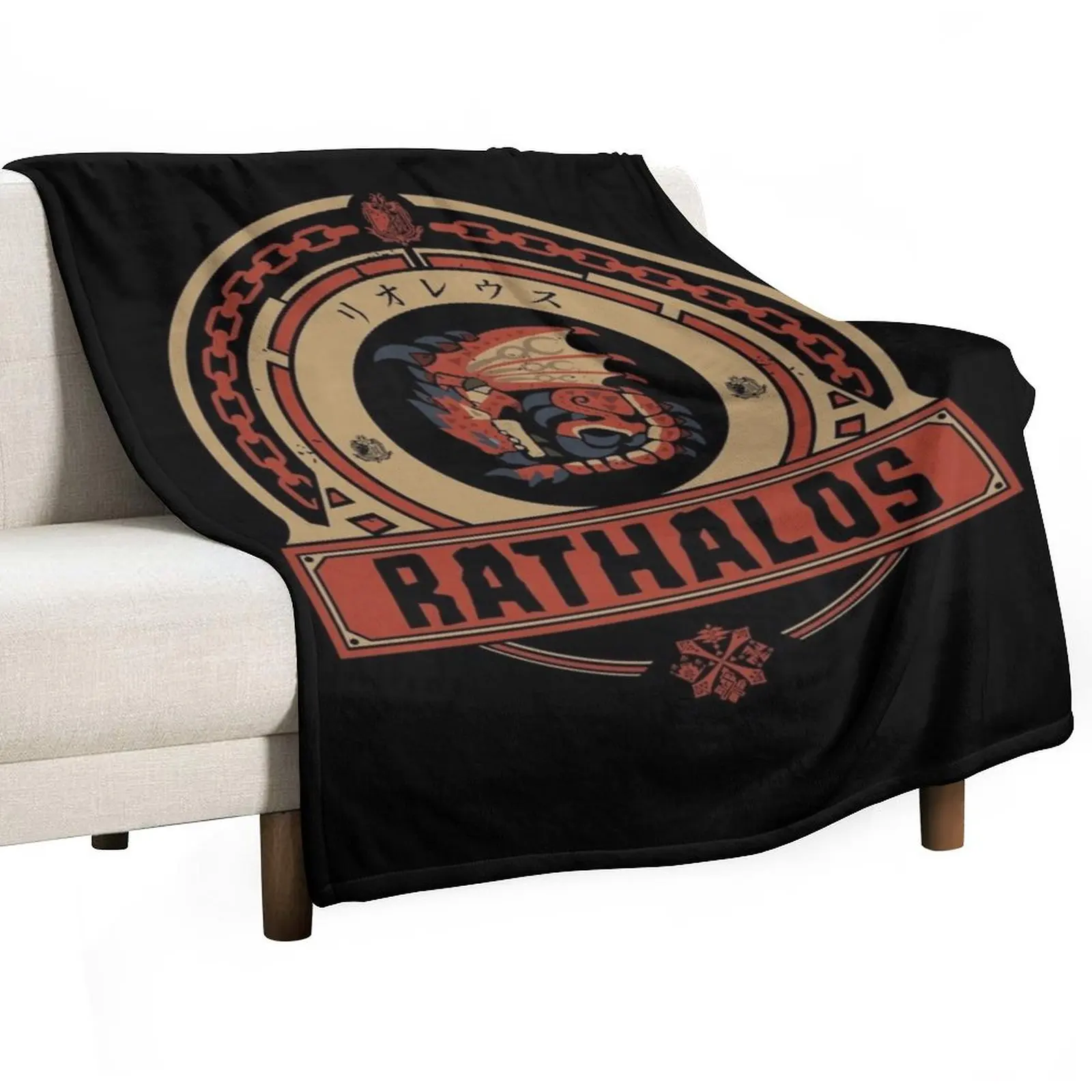 

RATHALOS - ORIGINAL EDITION Throw Blanket Hair Bed manga Hairys Blankets