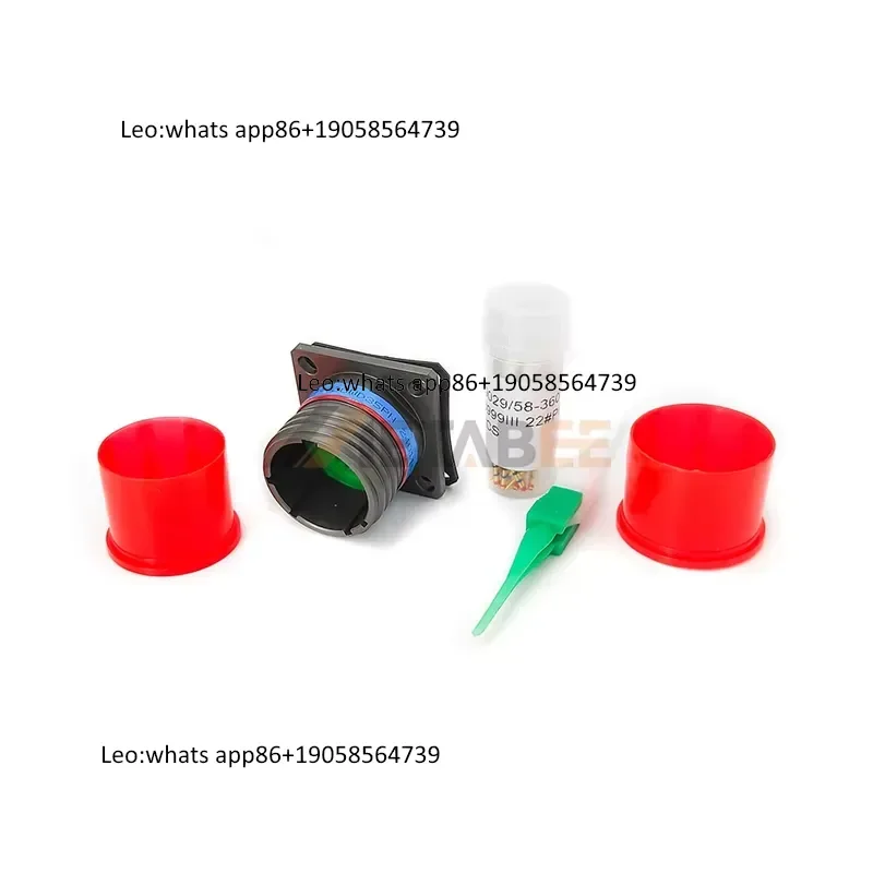 Electrical D38999 Type Circular Connector D38999/20WD35PN Plug 35 Contacts IP67 Rated Robust Design