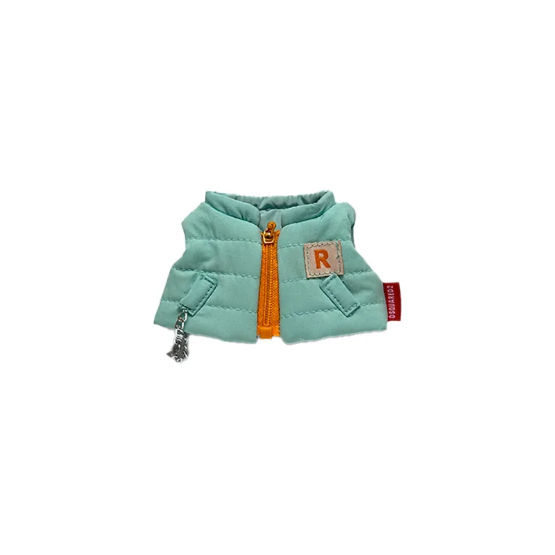 لملابس Labubu سترة قطنية طقم جاكيت شتوي للدفء الشتوي طقم عصري ولطيف طقم دمية جاكيت عريض