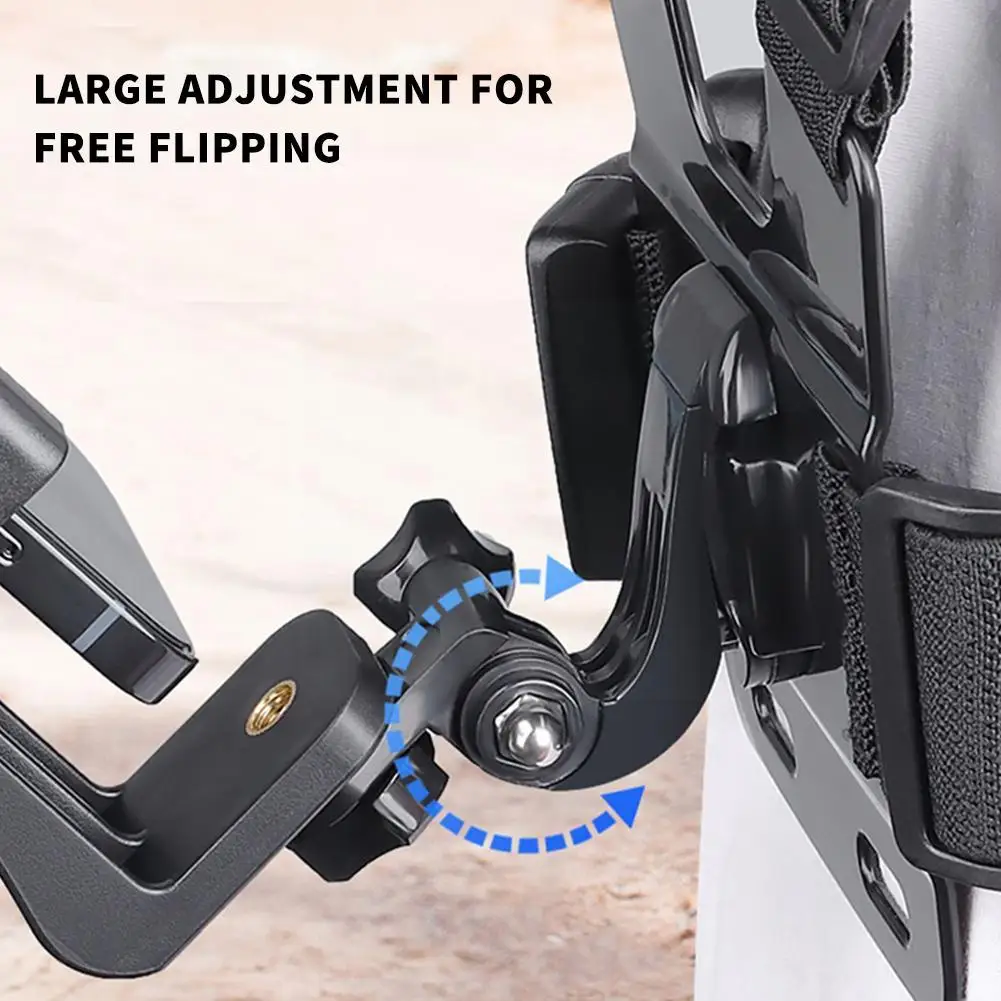 Universal Cell Phone Chest Mount Harness Strap Holder Mobile Phone Clip For Smartphone Outdoor Sports Accessories D0K2