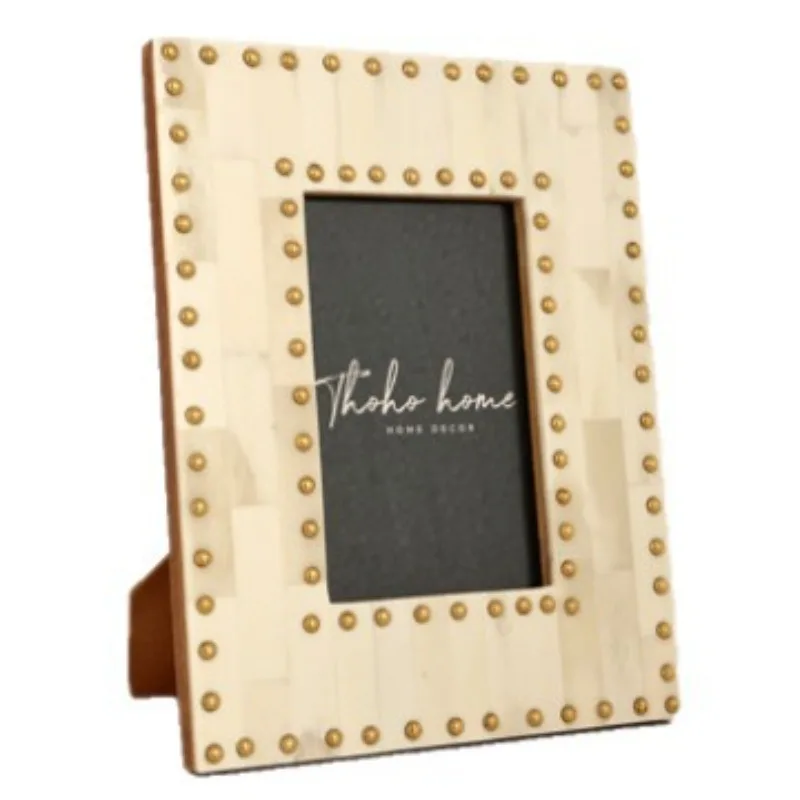 Rivet photo frame handmade crafts art photo frame home decoration