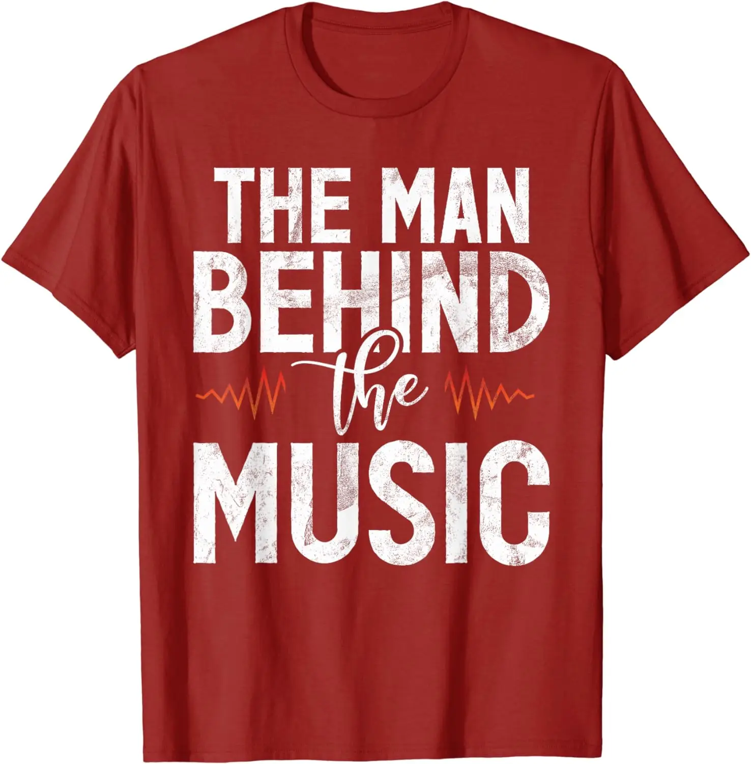The Man behind the Music DJ T-Shirt