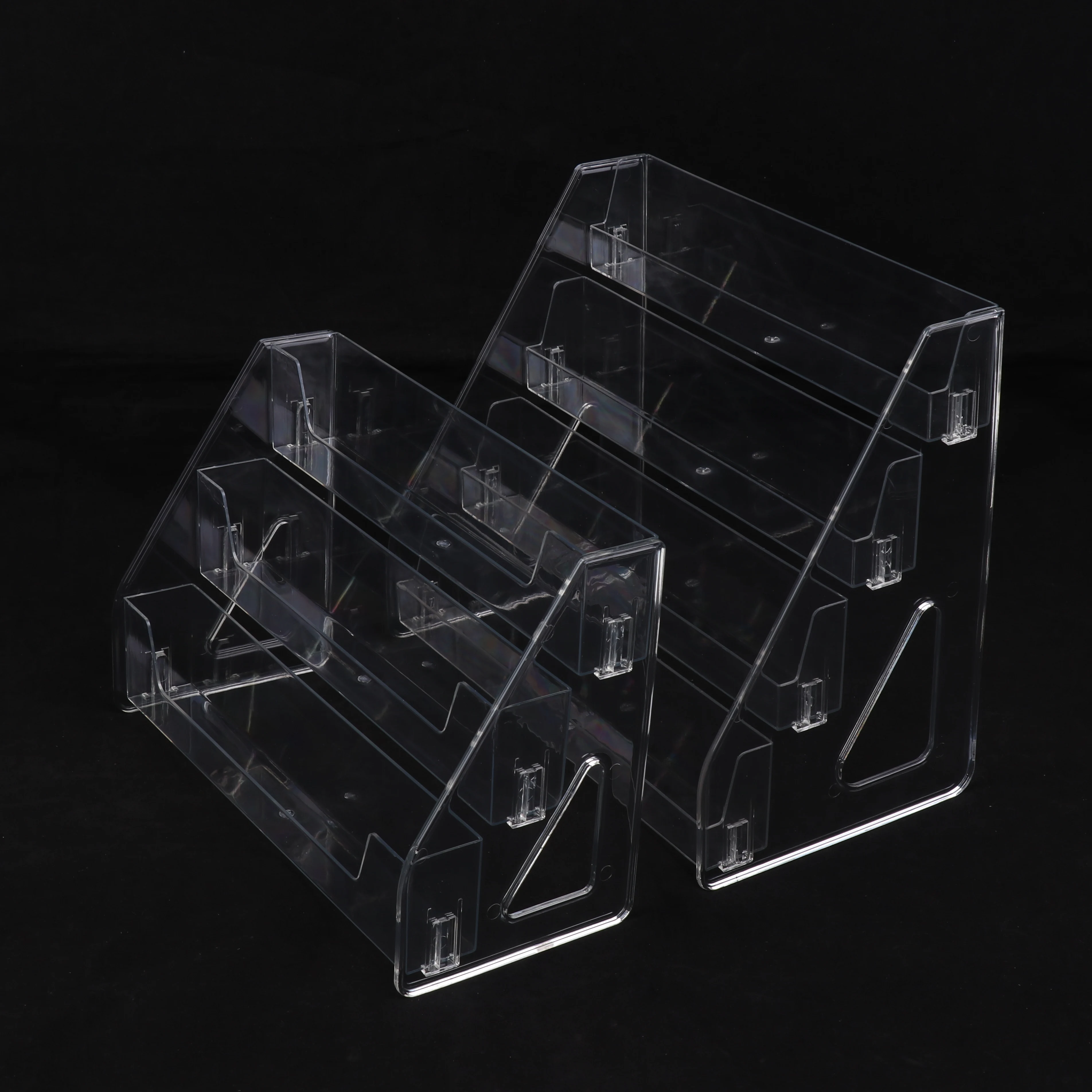 아크릴 다층 립스틱 정리함 3/4/5단 높이 조절 화장품 정리함 네일 향수 디스플레이 스탠드