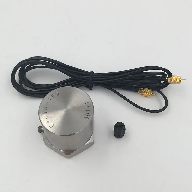 High sensitivity 1000mv/g  sensor in IEPE type low frequency piezoelectric accelerometer
