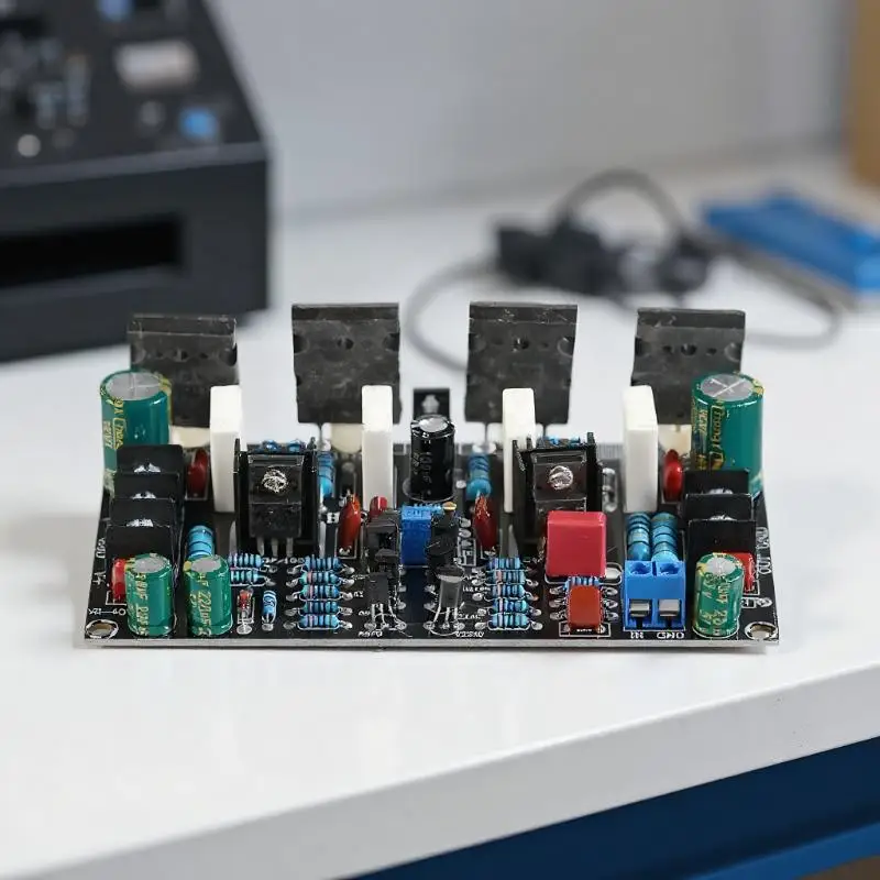 

200 Вт 1943 + 5200 High Mono Power Tube Готовая плата усилителя Комплект электронных компонентов