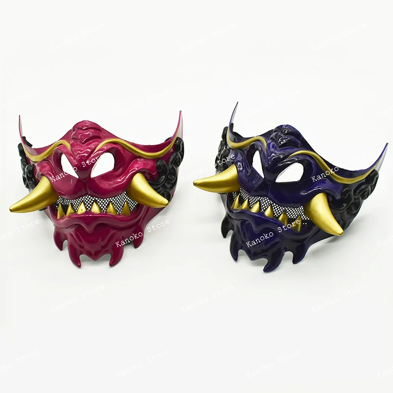 Halloween Red Bono Wolf Fang Demon Red Warrior Japanese and Korean Series Dress Up