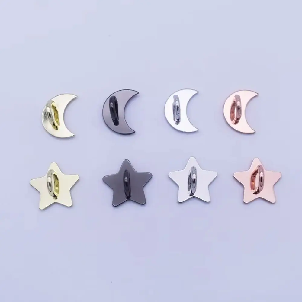Soporte para teléfono con diseño de cielo estrellado, estrellas y luna, anillo de dedo para funda de teléfono en plata y oro, gancho metálico autoadhesivo para teléfono.