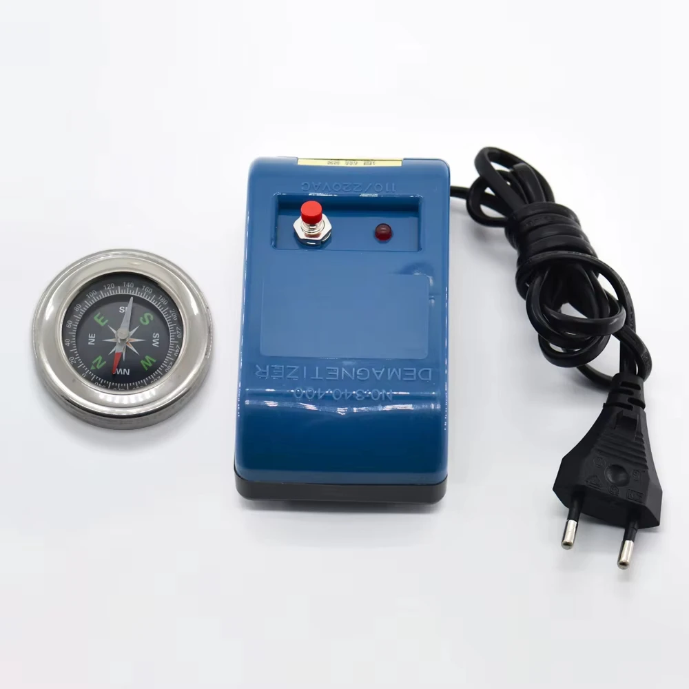 Professional Watch Demagnetizer for Mechanical Quartz Watche Electrical Time Correction Watchmaker Repair Tool with EU Plug NEMA