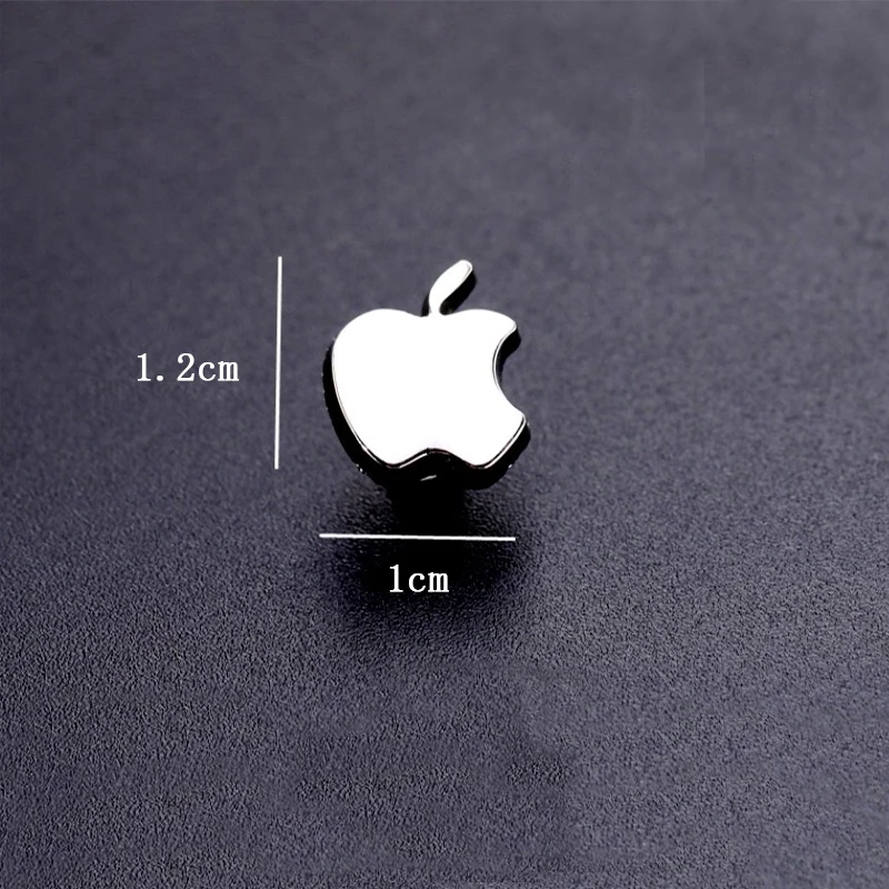 Fashion accessories Apple logo small collar pin suit brooch clothing Fashion all-match badge brooch badge badge