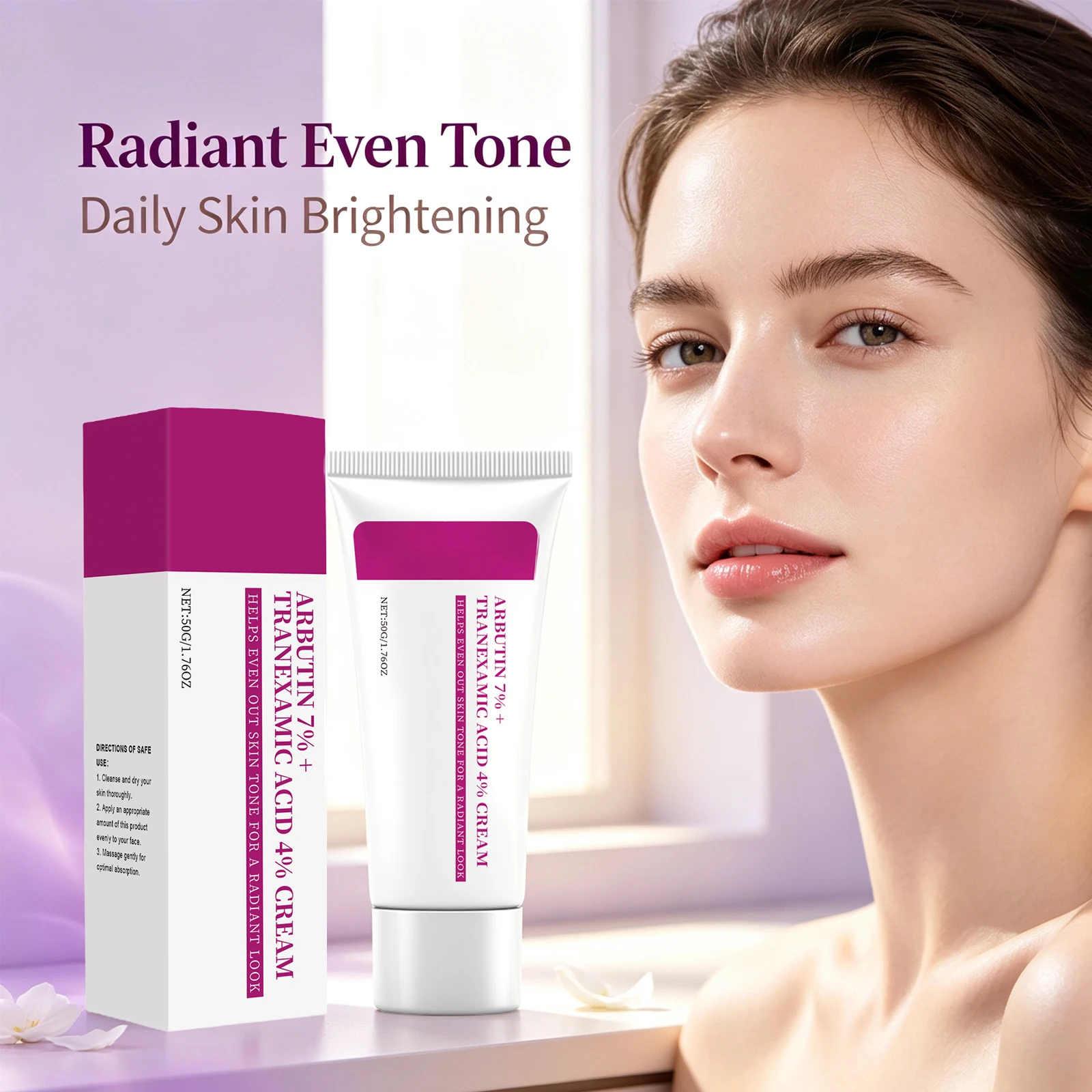 Face Cream Repair Dry Skin Deep Nourishment Skin Correct Uneven Skin Tone Brighten Dull Complexion Skin Radiance Face Skin Care